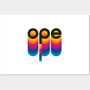 Ope: Retro Edition! Posters and Art